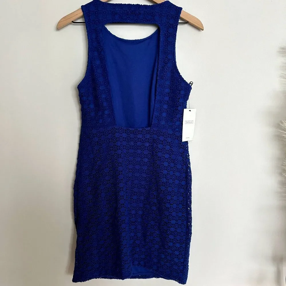 Zara blue crochet